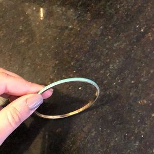 Teal J Crew Skinny Bangle